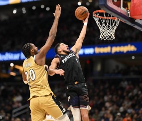 布克22+6+5布鲁克斯26分 太阳擒奇才4连胜