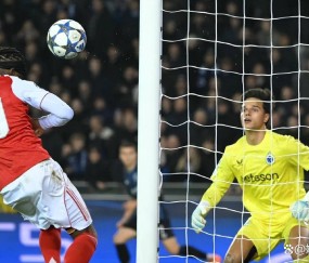 欧冠阿森纳3比0布鲁日，马杜埃凯梅开二度，核心伤停新锐爆发