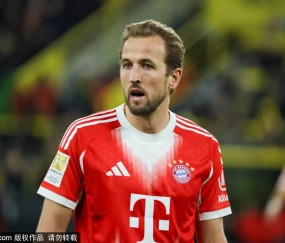 德甲-凯恩2球基米希凌空斩献绝杀 拜仁3-2多特11分领跑